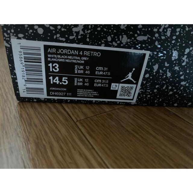 Nike Air Jordan 4 "Military Black" 31cm