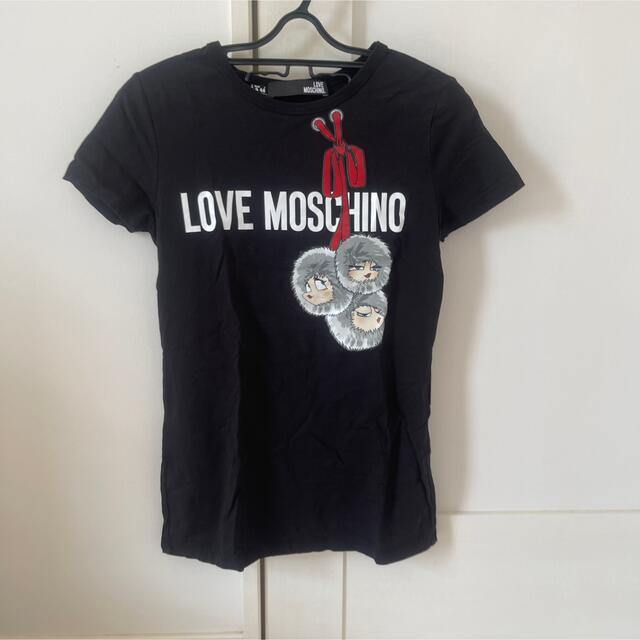 モスキーノ MOSCHINO 半袖 Tシャツ レディース Tシャツ(半袖/袖なし