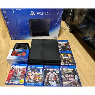 PlayStation4 - PS4本体/初期型/500GB/JetBlack/ゲームソフト、充電スタンド付き