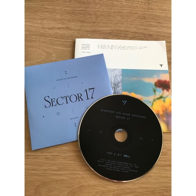 SEVENTEEN(セブンティーン)のSEVENTEEN セブチ アルバム SECTOR 17  エンタメ/ホビーのCD(K-POP/アジア)の商品写真