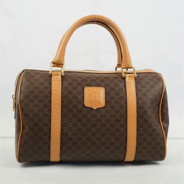 ソブリン債 お値下げ‼️CELINE セリーヌ マカダム柄 ボストンバッグ