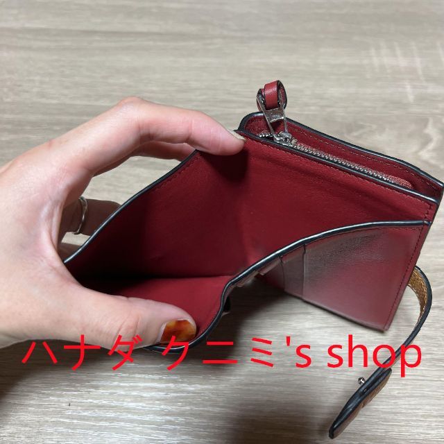 ♡銀座直営店購入♡美品♡定価8万♡LOEWEロエベ コンパクトジップ