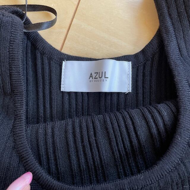 AZUL by moussy(アズールバイマウジー)の新品未着用AZUL by moussy ワンピース レディースのワンピース(ロングワンピース/マキシワンピース)の商品写真