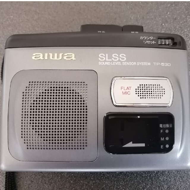 ポータブルカセットプレーヤー  aiwa  動作確認済み スマホ/家電/カメラのオーディオ機器(ポータブルプレーヤー)の商品写真