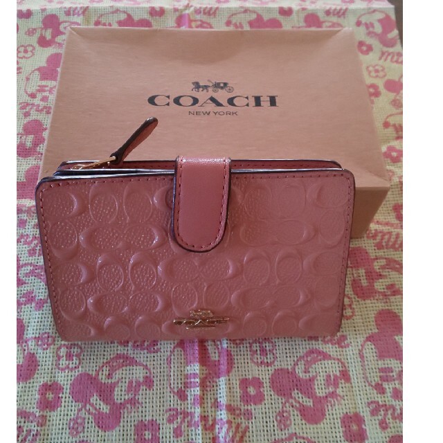 お値下げ★COACHスナップ折財布