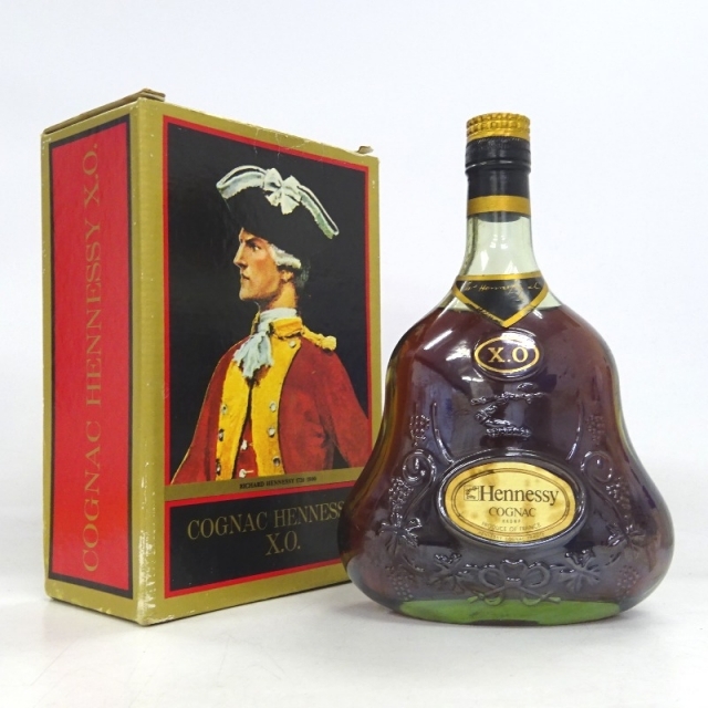 正規品販売! 金キャップ XO 未開封☆Hennessy【ヘネシー】 グリーン