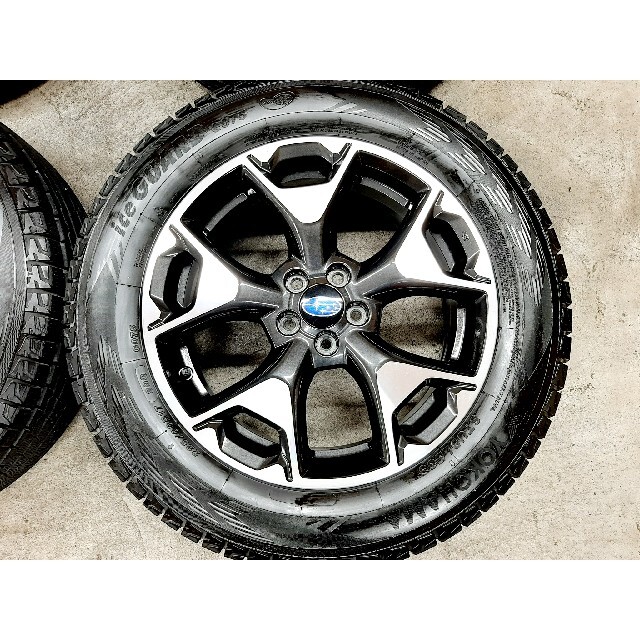 極上品】スバル XV 純正 ホイールタイヤ スタッドレス 225/60R17