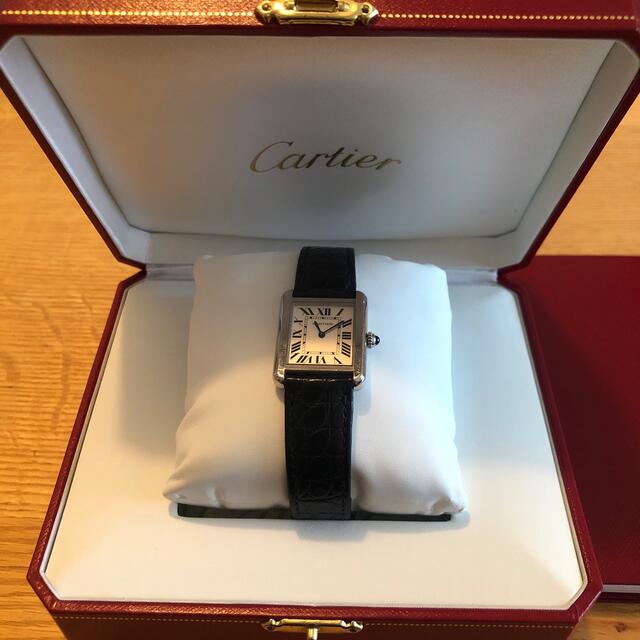 Cartier(カルティエ)のカルティエ　タンクソロ　SM レディースのファッション小物(腕時計)の商品写真