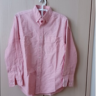 ユニクロ(UNIQLO)のユニクロ  メンズシャツ(ピンク)(シャツ)
