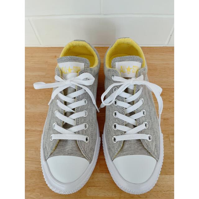 CONVERSE(コンバース)のコンバース　シューズ　24cm（黄色　グレー） レディースの靴/シューズ(スニーカー)の商品写真