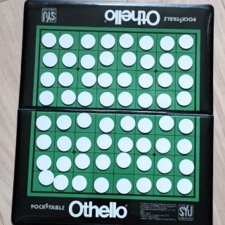 オセロゲーム ポケッタブル Othello 取説付き 携帯サイズ(オセロ/チェス)