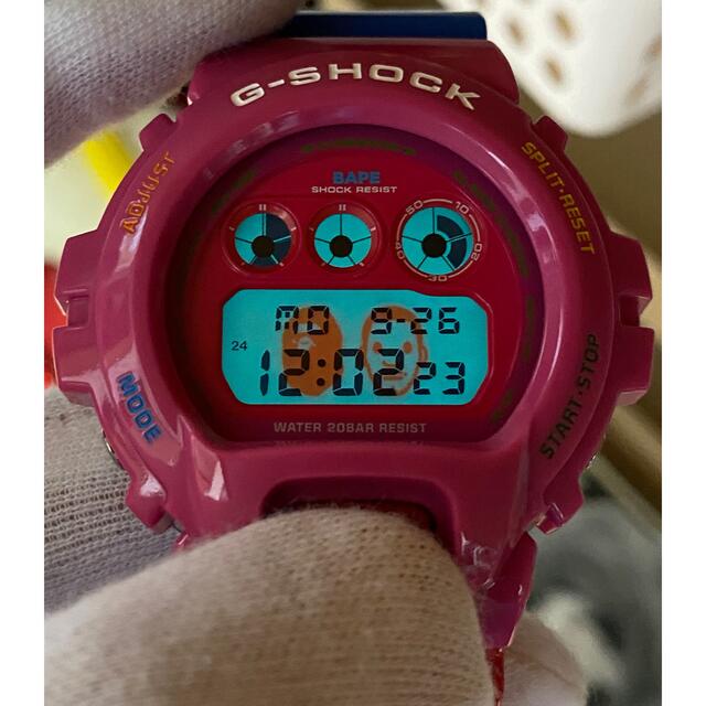 G-SHOCK(ジーショック)のG-SHOCK/コラボ/KID CUDI/限定/BAPE/別注/時計/箱付/美品 メンズの時計(腕時計(デジタル))の商品写真