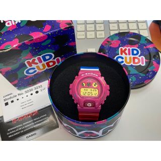 ジーショック(G-SHOCK)のG-SHOCK/コラボ/KID CUDI/限定/BAPE/別注/時計/箱付/美品(腕時計(デジタル))