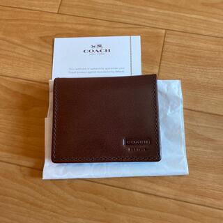 コーチ(COACH)のcoach未使用品　小銭ケース(コインケース)