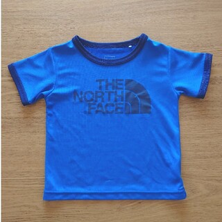ザノースフェイス(THE NORTH FACE)のザノースフェイス  キッズ半袖Tシャツ  100cm  ブルー(Tシャツ/カットソー)
