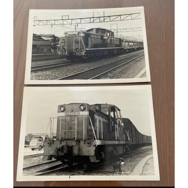 当時物　ディーゼル機関車　生写真7枚セット エンタメ/ホビーのテーブルゲーム/ホビー(鉄道)の商品写真
