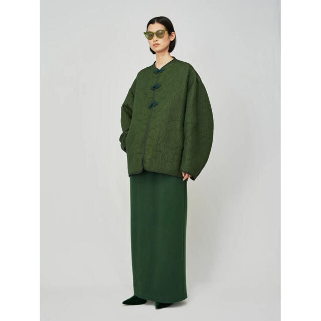 mame kurogouchi Jacket マメ チャイナジャケット - ノーカラージャケット mame kurogouchi Jacket マメ チャイナジャケット - ノーカラージャケット