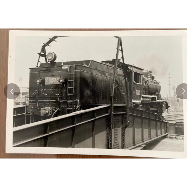 当時物　蒸気機関車　生写真5枚セット エンタメ/ホビーのテーブルゲーム/ホビー(鉄道)の商品写真