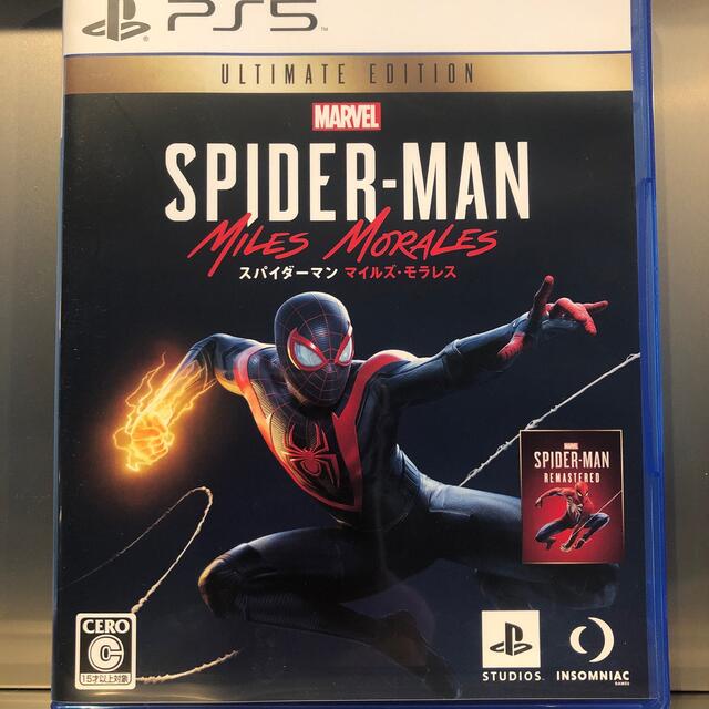 PlayStation(プレイステーション)のMarvel’s Spider-Man： Miles Morales（スパイダー エンタメ/ホビーのゲームソフト/ゲーム機本体(家庭用ゲームソフト)の商品写真