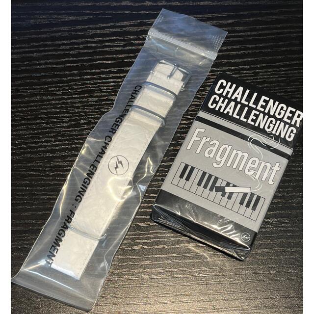 FRAGMENT(フラグメント)のCHALLENGER × FRAGMENT WATCH BELT ホワイト メンズのファッション小物(その他)の商品写真