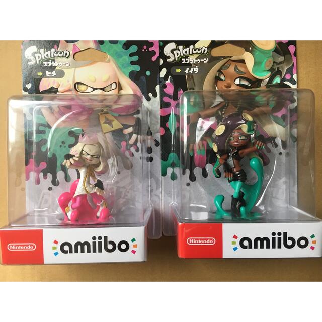 amiibo アミーボ スプラトゥーン ヒメ　イイダ　タンクルズ