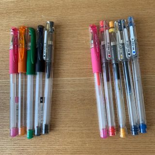 ハイテック(HI-TEC)のPILOT HI-TEC-C4本 三菱uni-ball SigNo1本とおまけ付(ペン/マーカー)