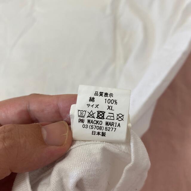 ワコマリア 実写マリア　6段ロゴ　アメリカ製ボディ　Tシャツ　XL