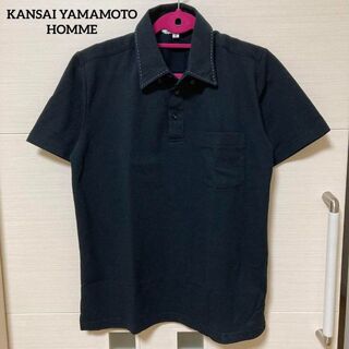 カンサイヤマモト(Kansai Yamamoto)のKANSAI YAMAMOTO HOMME ポロシャツ 山本寛斎(ポロシャツ)