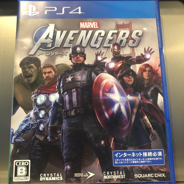 PlayStation4(プレイステーション4)のMarvel’s Avengers（アベンジャーズ） PS4 エンタメ/ホビーのゲームソフト/ゲーム機本体(家庭用ゲームソフト)の商品写真