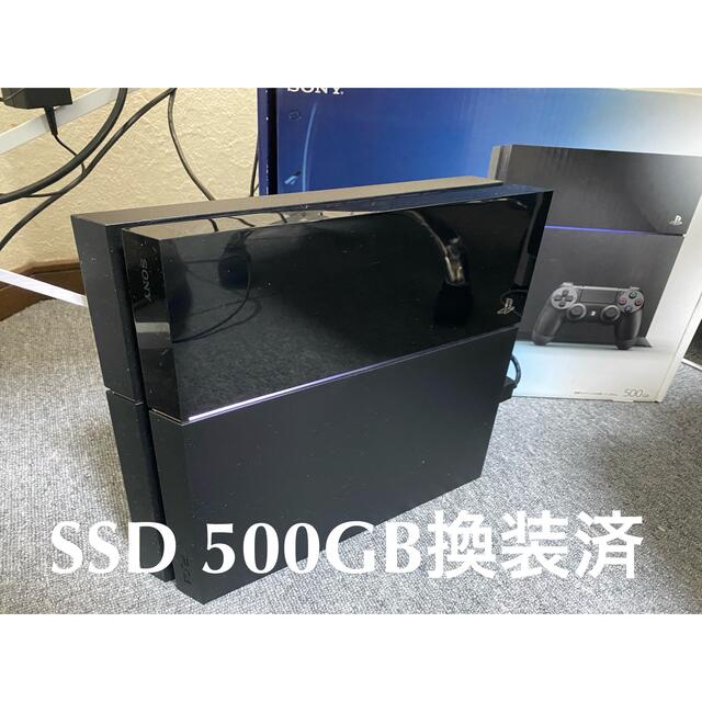 【SSD換装済】PS4本体 CUH-1000AB