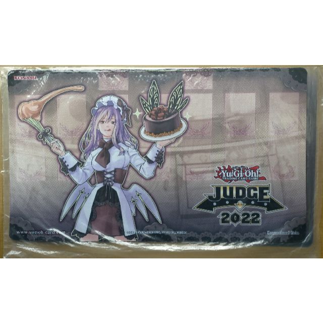 高評価! 遊戯王 公式 JUDGE 2022 聖菓使クーベル プレイマット カード