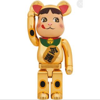 ベアブリック(BE@RBRICK)のBE@RBRICK 招き猫 ペコちゃん 金運 金メッキ 1000％ ベアブリック(フィギュア)