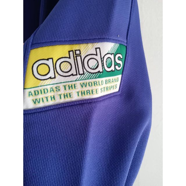 adidas(アディダス)のadidas トラックジャケット　パープル 古着 vintage L メンズのトップス(ジャージ)の商品写真