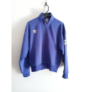 アディダス(adidas)のadidas トラックジャケット　パープル 古着 vintage L(ジャージ)