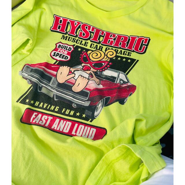 HYSTERIC MINI(ヒステリックミニ)のライムグリーン12345 キッズ/ベビー/マタニティのキッズ服男の子用(90cm~)(Tシャツ/カットソー)の商品写真