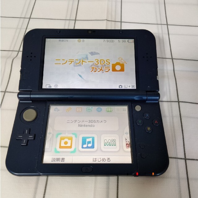 New3DS LL メタリックブルー本体 通年定番 エンタメ/ホビー ゲーム