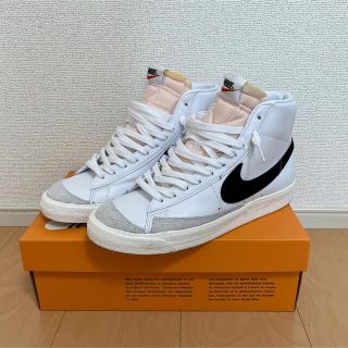 ナイキ(NIKE)のナイキ ブレーザー ミッド77 ビンテージ ホワイト ブラック(スニーカー)