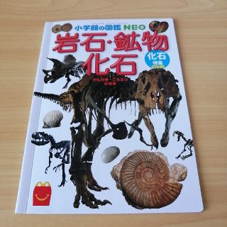 マクドナルド(マクドナルド)のハッピーセット　図鑑　岩石・鉱物・化石(絵本/児童書)