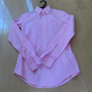 ポロラルフローレン(POLO RALPH LAUREN)のポロラルフローレン　ストライプシャツ00 ☆美品☆(シャツ/ブラウス(長袖/七分))