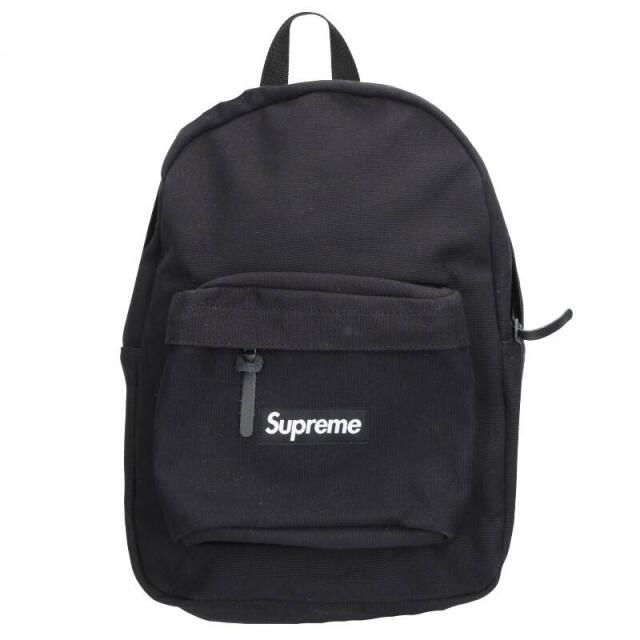 Supreme 20AW Canvas Back Pack シュプリーム 黒