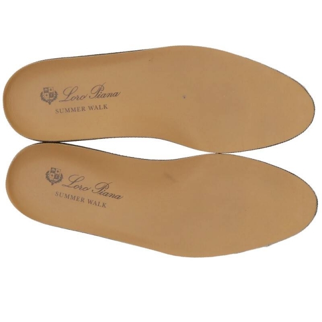 変更OK Loro Piana ロロピアーナ サンダル 43(28cm位) 青系 - 通販
