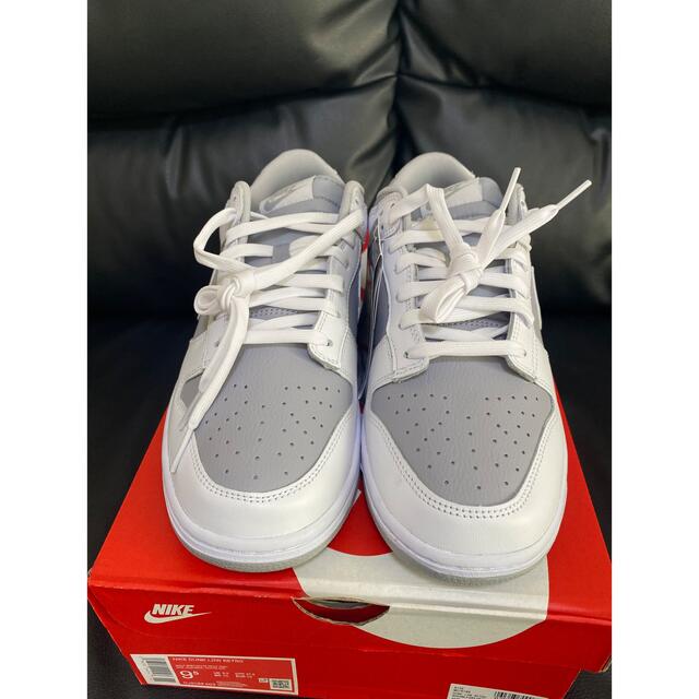Nike Dunk Low Grey and White 27.5cm