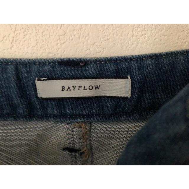 BAYFLOW(ベイフロー)の【美品】　ベイフロー　デニム　スカート レディースのスカート(ひざ丈スカート)の商品写真