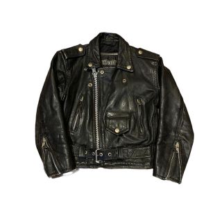 used leather double riders jacket(ジャケット/上着)