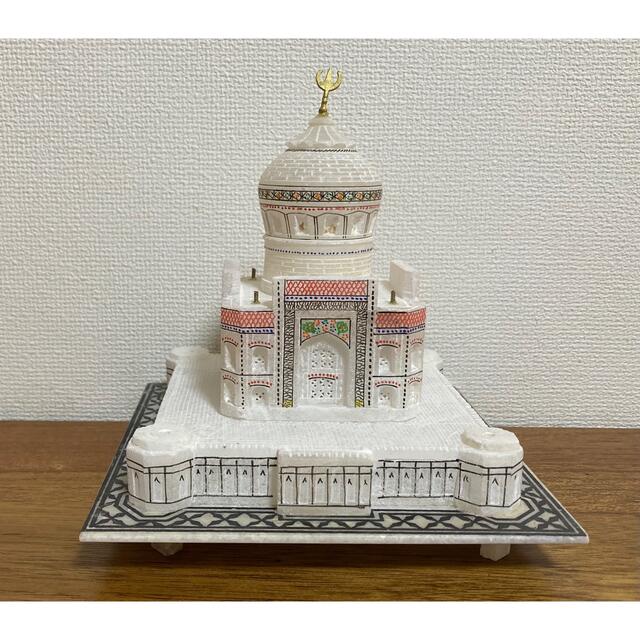 アジアン雑貨 TAJ MODEL タージ・マハルの置物 ジャンク品 送料無料