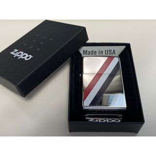 トムブラウン(THOM BROWNE)のZippo/ライター/トムブラウン/ニューヨーク/限定/2017年/箱付/未使用(タバコグッズ)