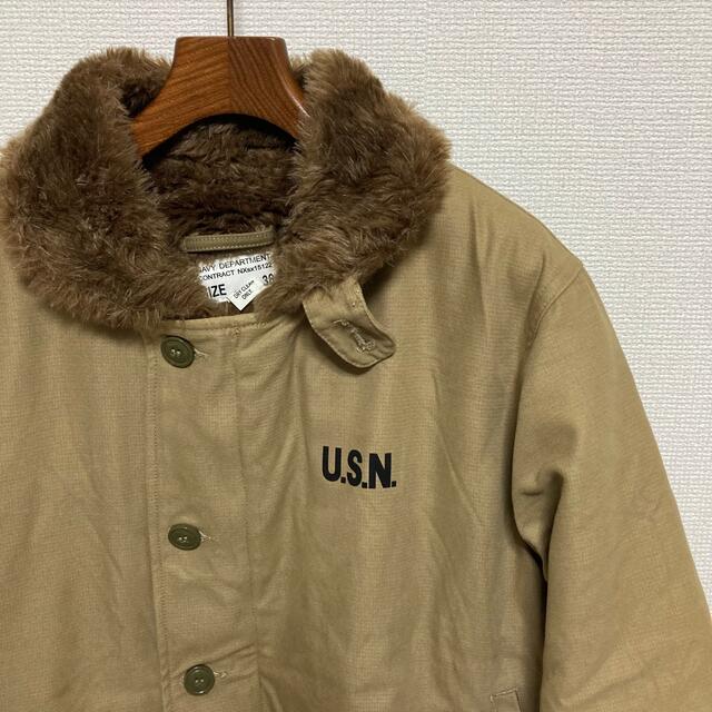 YMCL KY■N-1 デッキジャケット 裏ボア ミリタリー USN N1 M 3
