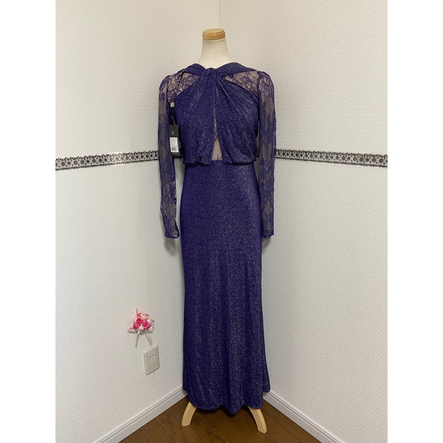 TADASHI SHOJI(タダシショウジ)の新品 XS Tadashi Shoji ドレス NL2906XNT レディースのワンピース(ロングワンピース/マキシワンピース)の商品写真