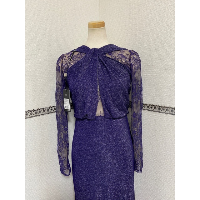 TADASHI SHOJI(タダシショウジ)の新品 XS Tadashi Shoji ドレス NL2906XNT レディースのワンピース(ロングワンピース/マキシワンピース)の商品写真