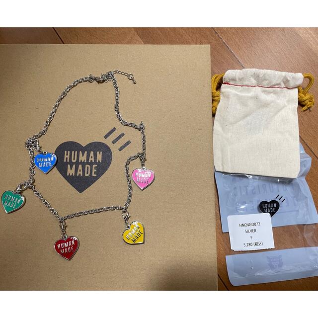 HUMANMADE FIVE HEART NECKLACEカスタマイズネックレス